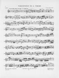 Nemiroff, Isaac % Variations to a Theme (score & parts) - FL/OB/BSN or FL/OB/CEL