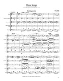 Mahler, Gustav % Three Songs from "Des Knaben Wunderhorn" (score & parts) - REED5