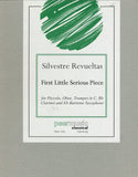 Revueltas, Silvestre % First Little Serious Piece (Parts Only)-PICC/OB/CL/BSAX/TPT