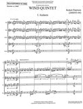 Paterson, Robert % Wind Quintet (score & parts) - WW5