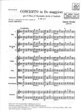 Vivaldi, Antonio % Concerto in C Major F12 #2 (score only)-2OB/2CL/STGS/Basso Continuo