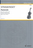 Stravinsky, Igor % Pastorale (parts only) - VLN/OB/EH/CL/BSN