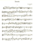 Hindemith Oboe Sonata SHT