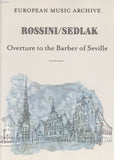 Rossini, Gioachino % Overture to "The Barber of Seville" (score & parts) - 2OB/2CL/2HN/2TPT/2BSN/CBSN