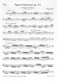 Drechsel, Oliver % Paganini Variations, op. 45 - BSN/PN