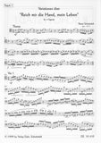 Schottstadt, Rainer % Variations on "La ci darem la mano" from "Don Giovanni" (score & parts) - 4BSN