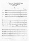 Schumann, Clara % Three Fugues on Themes of J.S. Bach (score & parts) - OB/CL/BSN/HN