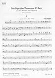 Schumann, Clara % Three Fugues on Themes of J.S. Bach (score & parts) - OB/CL/BSN/HN