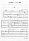 Brandl, Johann Evangelist % Quintet in Bb Major, op. 14 (score & parts) - BSN/VLN/2VLA/CEL