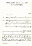 Eben, Petr % Musica per Oboe, Fagotto e Pianoforte - OB/BSN/PN