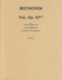 Beethoven, Ludwig van % Trio, op. 87 (parts only) - 2VLN/EH or 2CL/EH or 2FL/EH