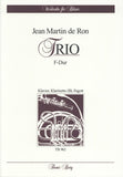 de Ron, Jean Martin % Trio in F Major - CL/BSN/PN