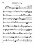 Bach, C.P.E. % 6 Sonatas, V1 (1-3) - OB/BSN/KEYBOARD