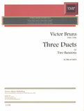Bruns, Victor % Three Duets (performance scores) - 2BSN