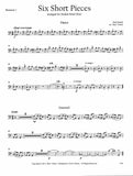 Bartok, Bela % Six Short Pieces (score & parts) - DR CHOIR
