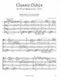 Collection % Classic Oldies, V1 (score & parts) - 4BSN