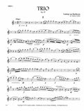 Beethoven, Ludwig van % Trio in C Major, op. 87 (Caldini) (score & parts) - 2OB/EH