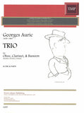 Auric, Georges % Trio (score & parts) - OB/CL/BSN