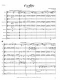 Rachmaninoff, Sergei % Vocalise, op. 34, #14 (score & parts) - DR CHOIR
