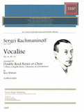Rachmaninoff, Sergei % Vocalise, op. 34, #14 (score & parts) - DR CHOIR