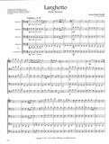 Handel, Georg Friedrich % Larghetto from "Xerxes" HWV40 (Score & Parts)-4BSN or 5BSN