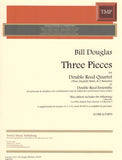 Douglas, Bill % Three Pieces (score & parts) - OB/EH/2BSN