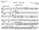 Weber, Carl Maria von % Overture to Peter Schmoll (Elliot) - WW8