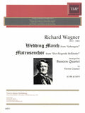 Wagner, Richard % Wedding March from "Lohengrin" & Matrosenchor from "The Flying Dutchman" (Score & Parts)-4BSN