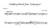 Wagner, Richard % Wedding March from "Lohengrin" & Matrosenchor from "The Flying Dutchman" (Score & Parts)-4BSN