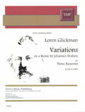 Brahms, Johannes % Variations on a Theme by Johannes Brahms (Glickman) (score & parts)-3BSN