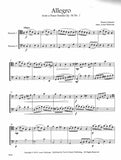 Glickman, Loren % Allegro from "Piano Sonata Op 36 #1" (Clementi) (Performance Scores)-2BSN