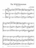 Schumann, Robert % The Wild Horseman, op. 68, #8 (Glickman) (performance scores) - 3BSN