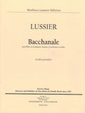 Lussier, Mathieu % Bacchanale (Score Only)-FL/BSN/ORCH or TPT/BSN/ORCH