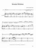 Bertoli, Giovanni % Sonata #7 - BSN/PN (Basso Continuo)