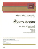 Marcello Oboe Concerto dminor orch TCO - cover