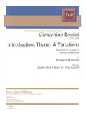 Rossini, Gioachino % Introduction, Theme & Variations (Zukerman)-BSN/PN