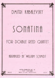 Kabalevsky, Dmitri % Sonatina (score & parts) - 2OB/EH/2BSN