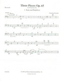 Prokofieff, Sergei % Three Pieces, op. 65 (score & parts) - OB/EH/BSN