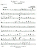 Handel, Georg Friedrich % Largo from "Xerxes" (score & parts) - 2OB/EH/2BSN