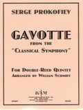 Prokofieff, Sergei % Gavotte from "Classical Symphony" (score & parts) - 2OB/EH/2BSN