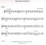 Praetorius, Michael % Bransle Double (score & parts) - OB/CL/BSN/HN