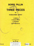 Pillin, Boris % Three Pieces (score & parts) - 2OB/2EH/2BSN/CBSN