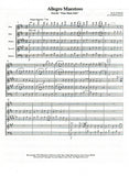Handel, Georg Friedrich % Allegro Maestoso from "Water Music Suite" (Score & Parts)-WW5
