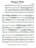 Bach, J.S. % Sleepers, Wake (score & parts) - WW4