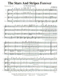 Sousa, John Philip % The Stars & Stripes Forever (score & parts) - WW4