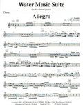 Handel, Georg Friedrich % Water Music Suite (complete) (score & parts) - WW4