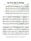 Bach, J.S. % Air for the G String (score & parts) - 2OB/EH/BSN