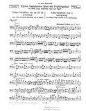 Erdlen, Hermann % Little Variations on a Spring Song, op. 27, #1 (parts only) - WW5