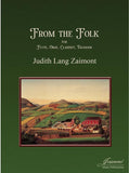 Zaimont, Judith Lang % From the Folk (score & parts) - WW4