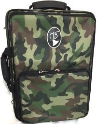 Bonna % Clarinet Double Case, cordura, camouflage